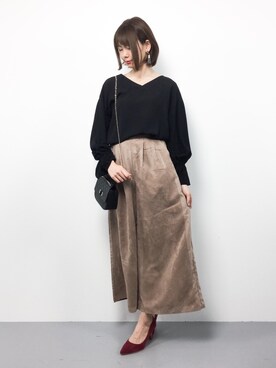 miyaseさん（レディース・165cm）の冬コーディネート