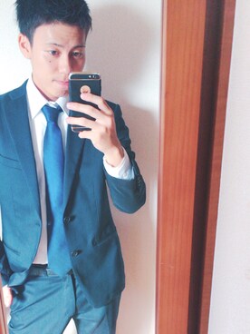 「SUIT.（スーツ）のアイテム」を使った、こうすけさん（メンズ・166cm）の秋コーディネート