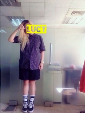 「アイテム（タイツ/ストッキング）」を使った、Lucyさん（レディース・160cm・20代）の夏コーディネート