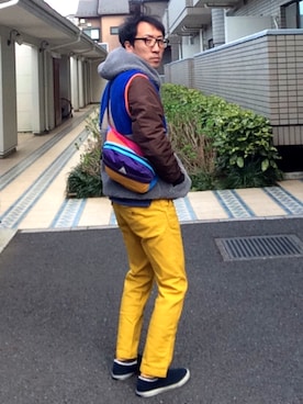 カネゴンさん(メンズ・170cm)の春コーディネート