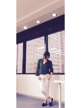 Nammy.Yさん（レディース・157cm）の夏コーディネート