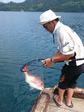 「魚釣り」｜Harusanさん（メンズ・178cm）の夏コーディネート