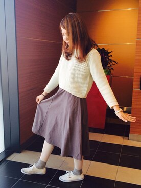 mao molinakaさん（レディース・158cm）の春コーディネート