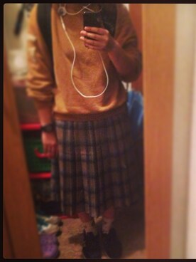 mariaさん（レディース・155cm）の冬コーディネート