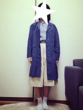 「I am I （アイアムアイ）のアイテム（その他アウター）」を使った、y u   ◎◎さん（レディース・152cm）の夏コーディネート