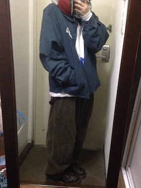 「POLO RALPH LAUREN（ポロ ラルフ ローレン）のアイテム（カバーオール、その他）」を使った、むらあさん（レディース）の冬コーディネート