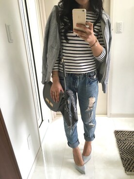 「crolla（クローラ）のアイテム」を使った、yu424さん（レディース・153cm）の春コーディネート