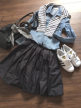 yu424さん（レディース・153cm）の春コーディネート