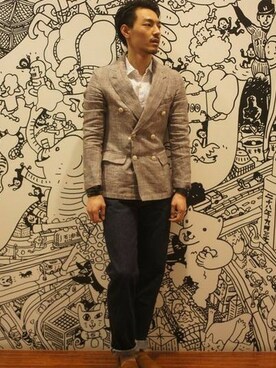 takuさん（メンズ・178cm）の春コーディネート