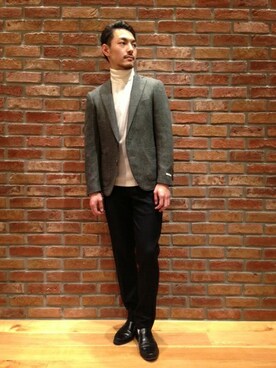 takuさん（メンズ・178cm）の冬コーディネート