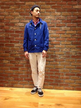 「URBAN RESEARCH（アーバンリサーチ）のアイテム（カバーオール）」を使った、takuさん（メンズ・178cm）の冬コーディネート