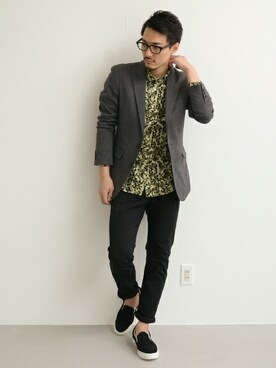 takuさん（メンズ・178cm）の春コーディネート