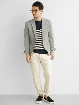 takuさん（メンズ・178cm）の春コーディネート