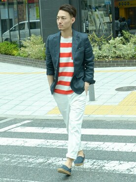 takuさん(メンズ・178cm)の春コーディネート