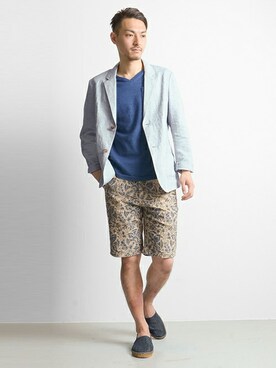 takuさん（メンズ・178cm）の夏コーディネート