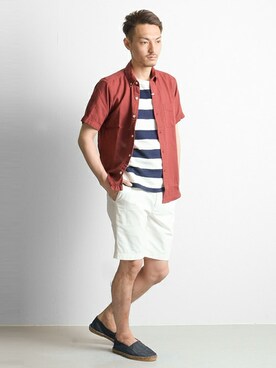 takuさん(メンズ・178cm)の夏コーディネート