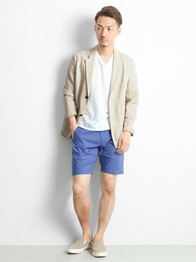 takuさん（メンズ・178cm）の夏コーディネート
