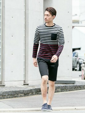 takuさん（メンズ・178cm）の夏コーディネート