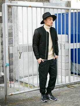 「URBAN RESEARCH（アーバンリサーチ）のアイテム（ミリタリージャケット）」を使った、takuさん（メンズ・178cm）の秋コーディネート
