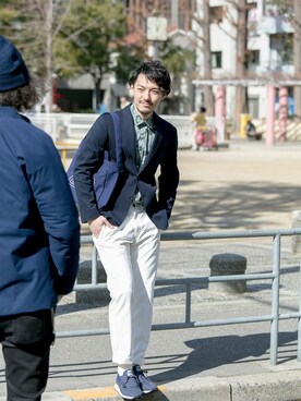 takuさん（メンズ・178cm）の春コーディネート