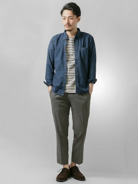 takuさん（メンズ・178cm）の春コーディネート