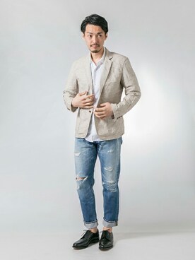 takuさん(メンズ・178cm)の春コーディネート