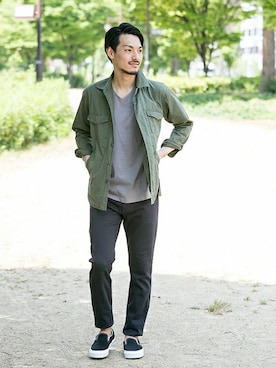 takuさん(メンズ・178cm)の春コーディネート