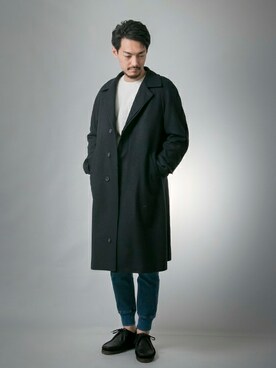 「URBAN RESEARCH（アーバンリサーチ）のアイテム（ブーツ）」を使った、takuさん（メンズ・178cm）の冬コーディネート