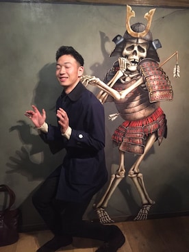 「JUNYA WATANABE MAN（ジュンヤワタナベマン）のアイテム（トレンチコート）」を使った、TSUDAIGOさん（メンズ・174cm）の春コーディネート