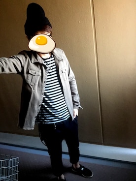 コッスーさん(メンズ・182cm)の春コーディネート