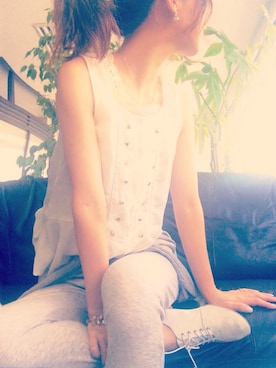 m7mさん(レディース・157cm)の夏コーディネート