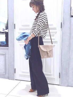 「Days（デイズ）のアイテム（トップス）」を使った、m7mさん（レディース・157cm）の春コーディネート