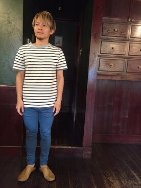 「アイテム（ヘアアクセサリー）」を使った、新庄 健太【PRESENCE】さん（メンズ・161cm）の夏コーディネート