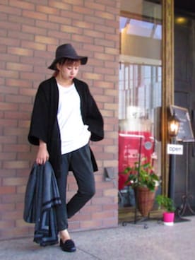 「Munich（ミューニック）のアイテム」を使った、SEA BERTHさん（レディース・163cm）の秋コーディネート