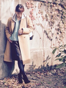 「Munich（ミューニック）のアイテム」を使った、SEA BERTHさん（レディース・163cm）の秋コーディネート