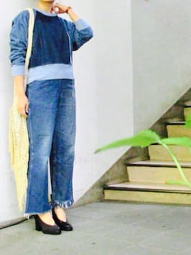 77circaのデニムパンツを使った人気ファッションコーディネート - WEAR