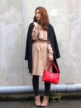 「Munich（ミューニック）のアイテム」を使った、SEA BERTHさん（レディース・163cm）の冬コーディネート