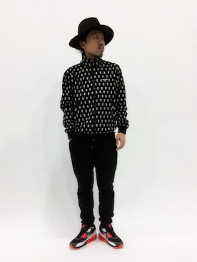 「ワコマリア」｜「アイテム（ジャージ）」を使った、B-chanさん（メンズ・168cm）の春コーディネート