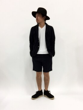 「A BATHING APE（アベイシングエイプ）のアイテム（ブーツ）」を使った、B-chanさん（メンズ・168cm）の春コーディネート