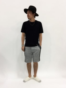 「SHARE PARK（シェアパーク）のアイテム」を使った、B-chanさん（メンズ・168cm）の春コーディネート