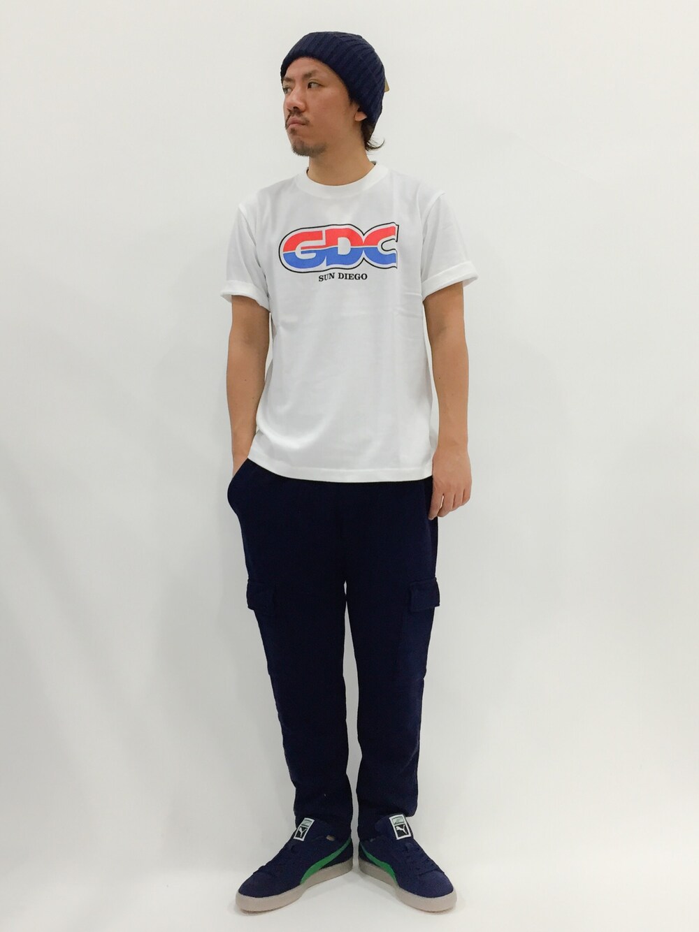 GDC（ジーディーシー）の「TRICO LOGO tee（Tシャツ/カットソー