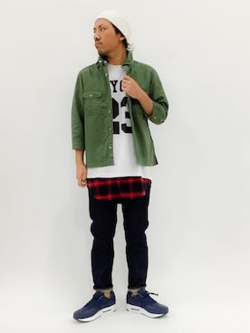 B-chanさん（メンズ・168cm）の夏コーディネート