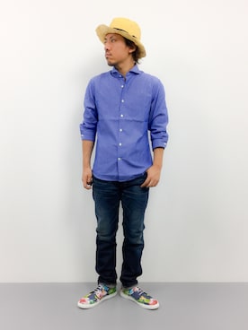 B-chanさん（メンズ・168cm）の夏コーディネート