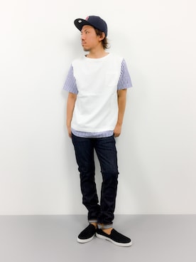 B-chanさん（メンズ・168cm）の夏コーディネート