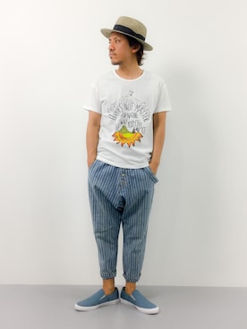 B-chanさん（メンズ・168cm）の夏コーディネート