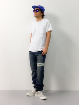 B-chanさん（メンズ・168cm）の夏コーディネート