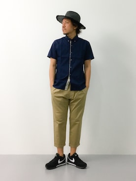B-chanさん（メンズ・168cm）の夏コーディネート