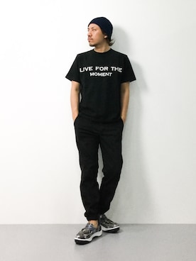 「TMT（ティーエムティー）のアイテム（帽子）」を使った、B-chanさん（メンズ・168cm）の夏コーディネート