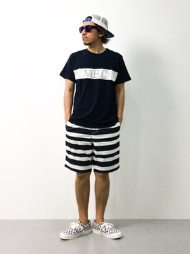 B-chanさん（メンズ・168cm）の夏コーディネート