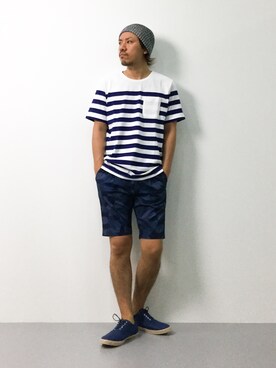 B-chanさん(メンズ・168cm)の夏コーディネート